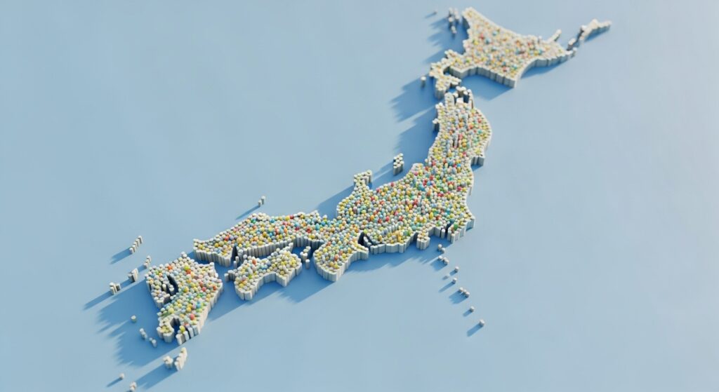 日本地図